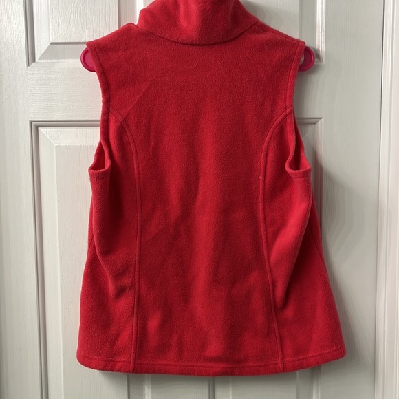 Columbia Pink Fleece Zip Vest - Picture 4 of 6